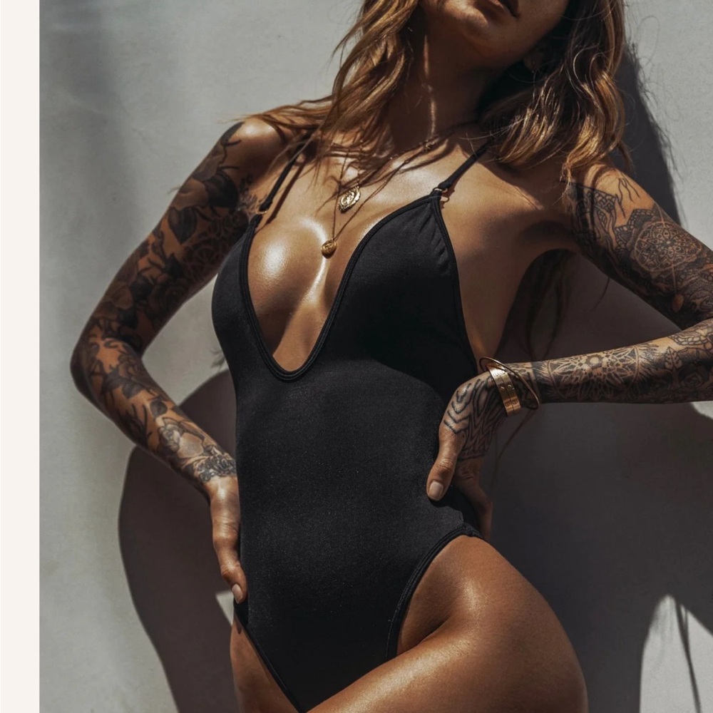 NWT Gooseberry Seaside So Chic one piece swimsuit XS